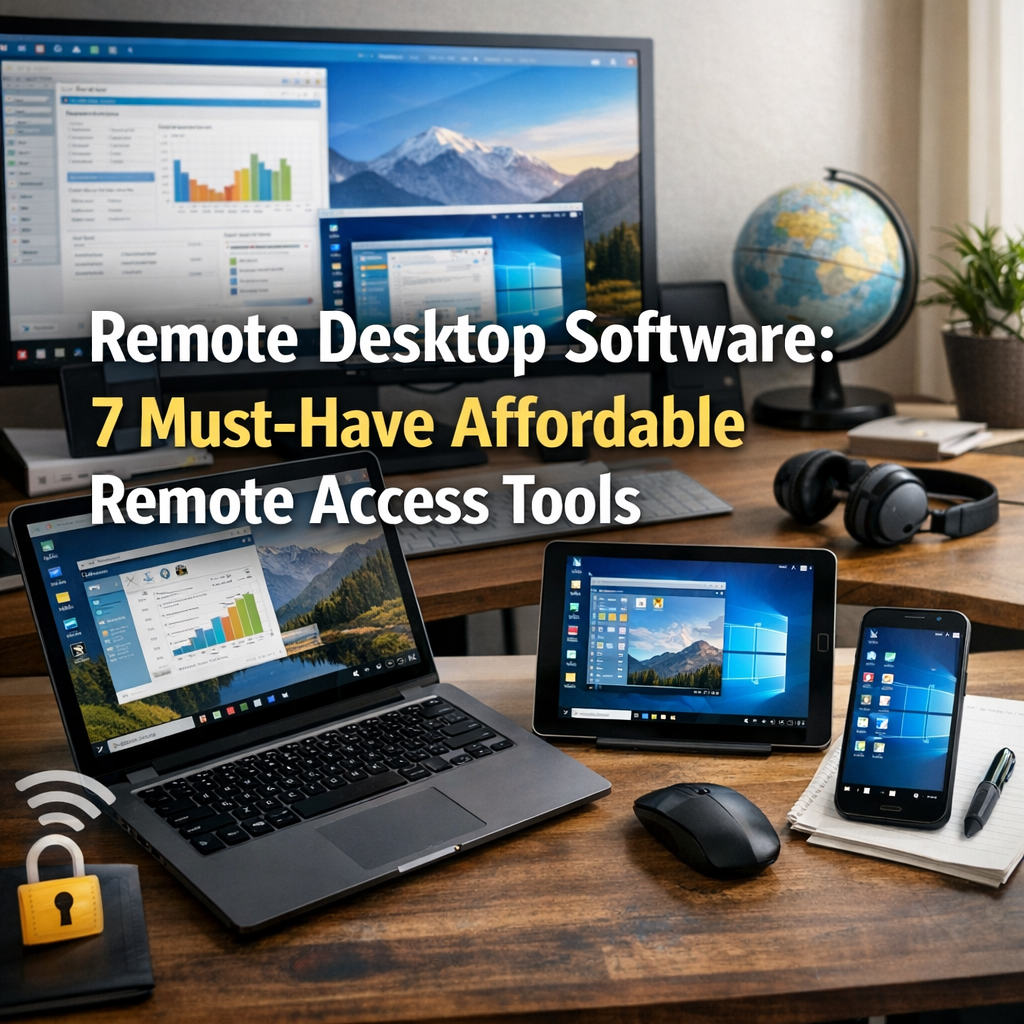 Illustration of Remote Desktop Software: 7 Must-Have Affordable Remote Access Tools